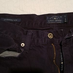 Lucky Brand 121 Heritage Slim Denim Sz 34